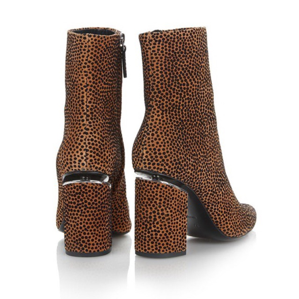 Alexander Wang “Kirby” Leopard Floating Bootie 7